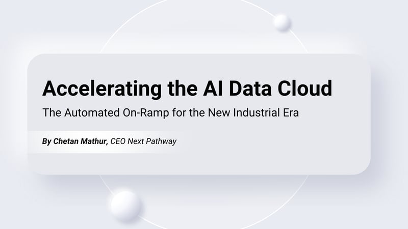 Accelerating the AI Data Cloud: The Automated On-Ramp for the New Industrial Era